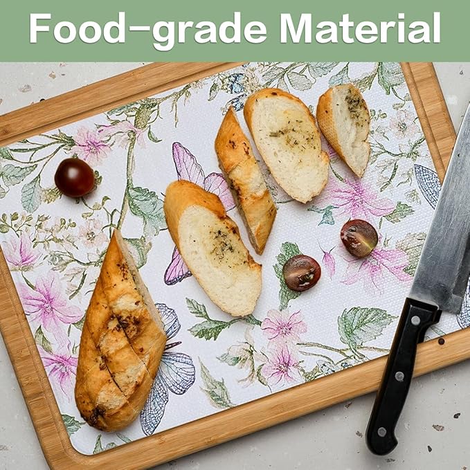 Shelf and Drawer Liner for Kitchen Cabinet Non-Adhesive Strong Grip Floral - Image 5