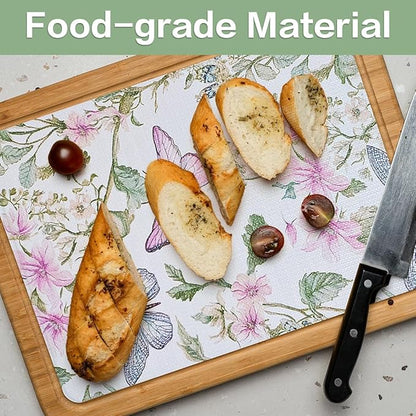 Shelf and Drawer Liner for Kitchen Cabinet Non-Adhesive Strong Grip Floral - Image 5