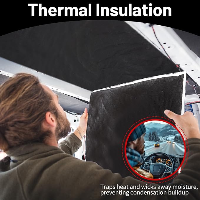 16in x 33ft Van Insulation, Soundproof Thermal Barrier - Image 5