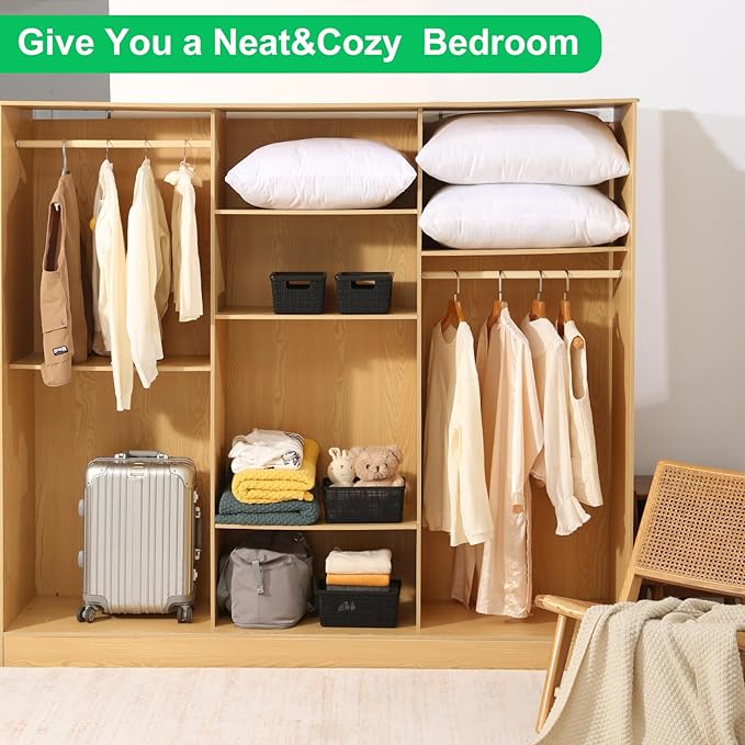 6 Pack Plastic Storage Baskets - Image 5