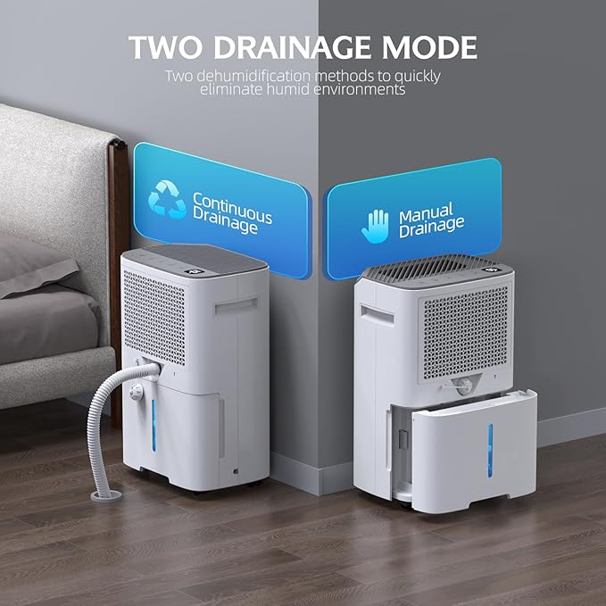 3000 Sq.Ft Wi-Fi Dehumidifiers for Home, 34 Pints Energy Star Certified Smart - Image 4