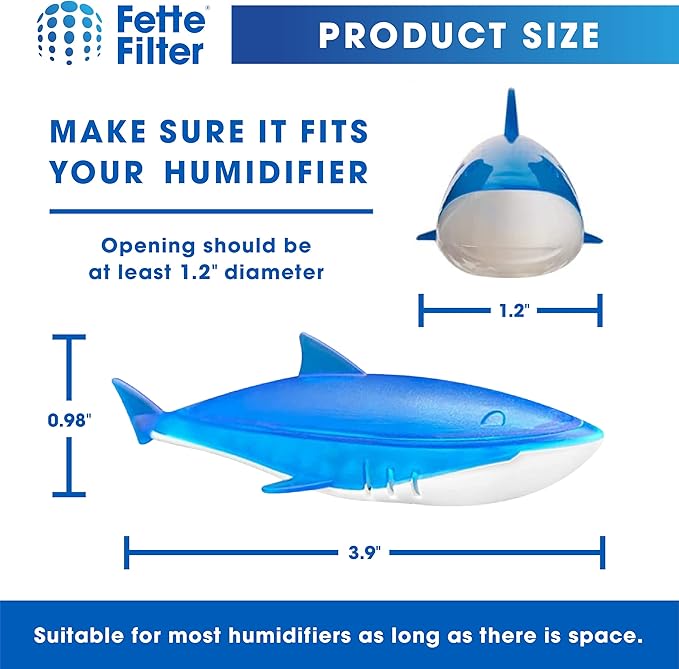 Fette Filter - Humidifier Cleaner in The Shape of a Shark, Demineralization - Image 5