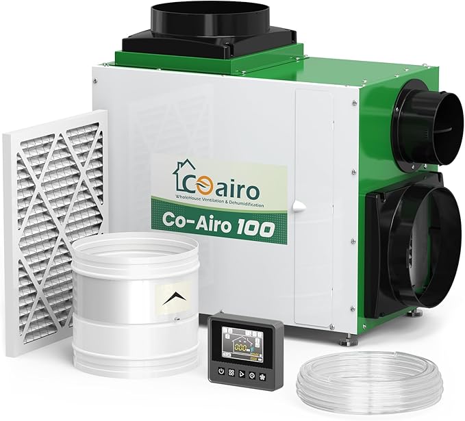 Whole House Dehumidifier 90 Pint by Coairo