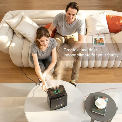 VIVOSUN 4.5L 2-in-1 Cool & Warm Mist Ultrasonic Humidifier - Image 7