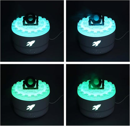 Essential Oil Diffuser Humidifier, Quiet 200ml Cool Mist Humidifier Aromatherapy - Image 8