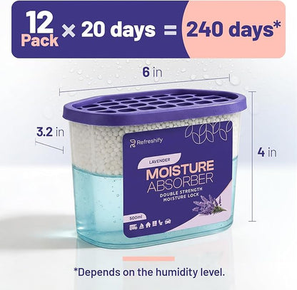 Premium Moisture Absorbers and Dehumidifier Tubs – High-Efficiency Closet - Image 8