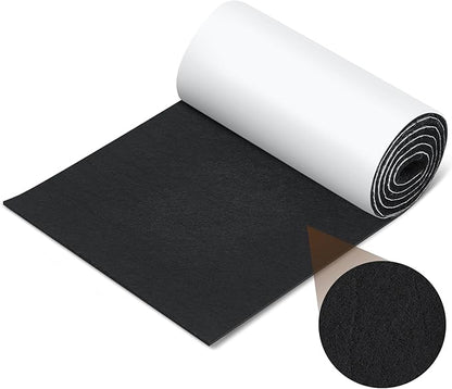Large Felt Furniture Pads 8 x 60 Inch Non Slip Self Adhesive Heavy Duty by Fullhawl