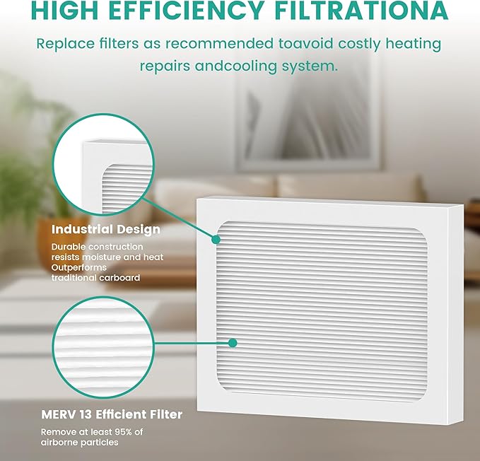 9 x 11 x 1 MERV 13 Replacement Dehumidifier Filter Compatible - Image 4