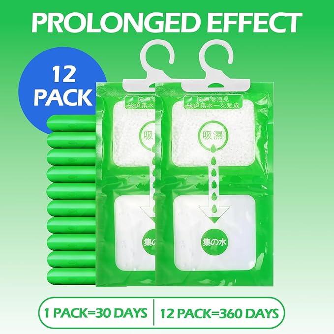 Dehumidifier Bags 12 Pack，Moisture Absorbers - Image 4