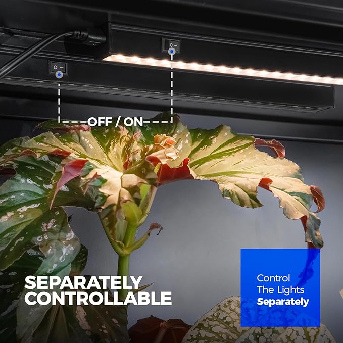 Barrina T5 Grow Lights for Indoor Plants, 2FT 40W Magnetic Installation - Image 6