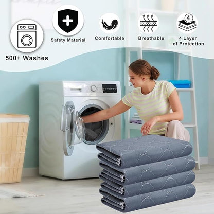 RIQINXIN Waterproof Quilted Chair Pads - Image 3