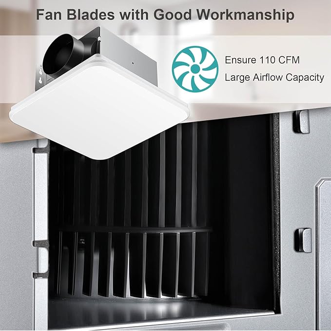 Bathroom Exhaust Fan 110CFM - Image 4