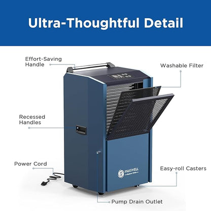 250 Pints Commercial Dehumidifier - Image 7