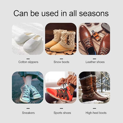Shoe Dryer, 360° Heating Quick Drying Portable Boot Dryer, No Noise Foot Dryer - Image 3