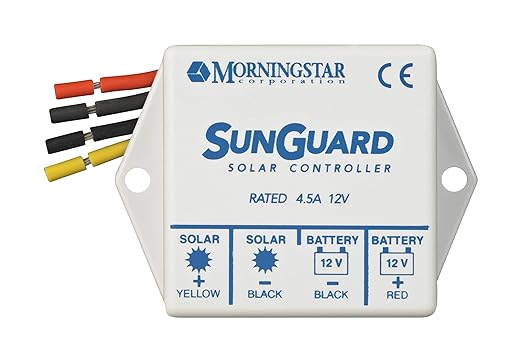 Morningstar Sunguard 4.5A PWM Solar Charge Controller by MorningstarCorporation