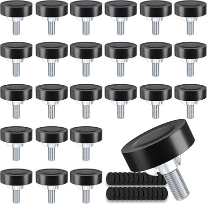 Adjustable Leveling Feet: T-Nuts & Floor Protectors, Heavy Duty Furniture by Unknown