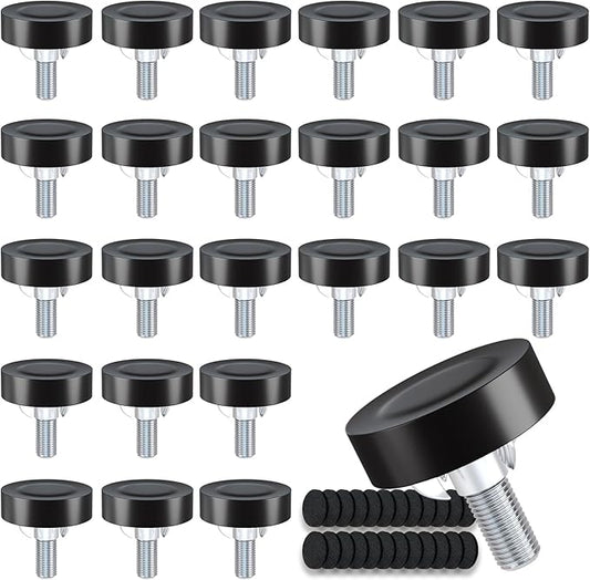 Adjustable Leveling Feet: T-Nuts & Floor Protectors, Heavy Duty Furniture by Unknown