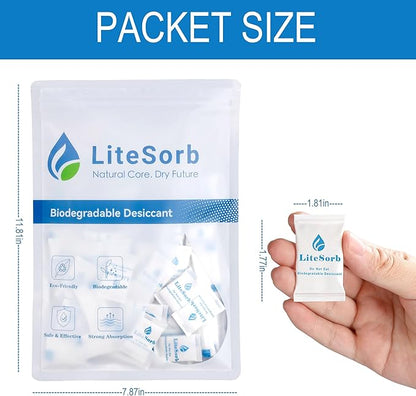 Natural Wood Pulp Moisture Absorbers, Premium Moisture Absorption Desiccants - Image 7