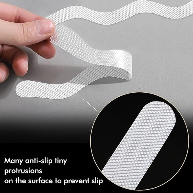 24 PCS Anti Slip Shower Stickers, Safety Bathtub Non Slip Strips, Adhesive - Image 5