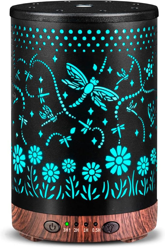 Essential Oil Diffuser 120ML Metal Aromatherapy Diffuser by JOYOLO