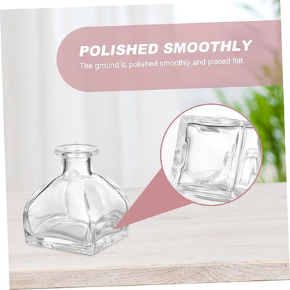 Veemoon Essential Oil Diffuser Bottles Set of 3 Fragrance Release Glass Jars - Image 9
