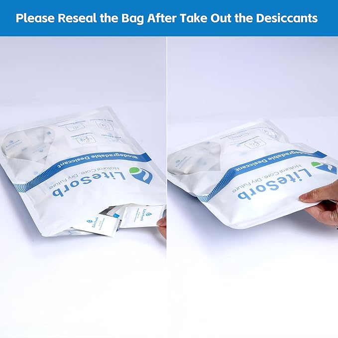 Natural Wood Pulp Moisture Absorbers, Premium Moisture Absorption Desiccants - Image 8
