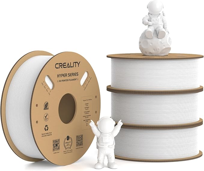 Creality Hyper PLA Filament 1.75mm, 30-600mm/s High Speed 3D Printer Filament by Creality