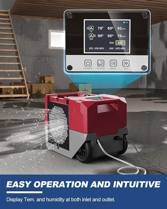 ALORAIR Smart WiFi 264 PPD LGR Commercial Dehumidifier - Image 3