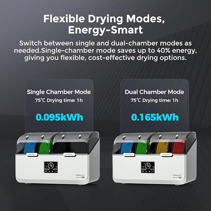 Creality Filament Dryer Box 4 Spools, Space Pi X4L Filament Storage Box - Image 6