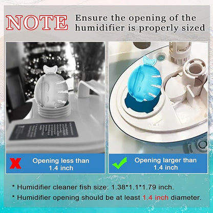 FITORCH Humidifier Cleaner, Humidifier Cleaning Fish - Image 2