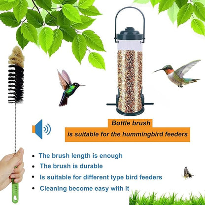 16" Water Bottle Brush for Cleaning, Dokpod Long Handle Bottle Cleaner Brush - Image 3