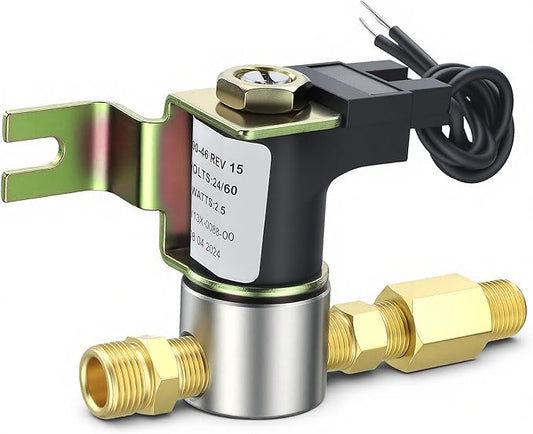 990-53 Humidifier Solenoid Vavle Assembly, Humidifier Water Valve 24 Volts by TOMOON