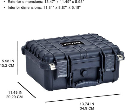 MEIJIA Portable All Weather Waterproof Protective Case, Hard Case, Camera Case - Image 3
