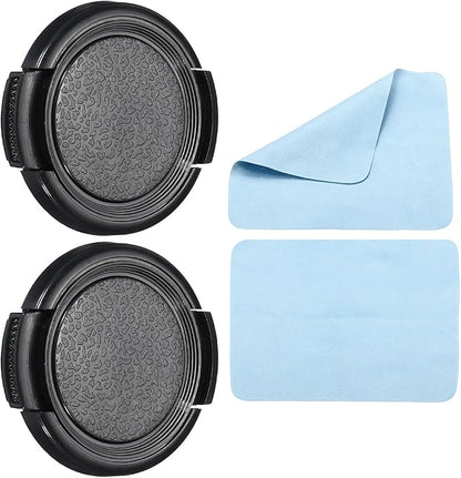 PATIKIL Camera Lens Cap, 2 Pack Sides Pinch Front Lens Cover by PATIKIL