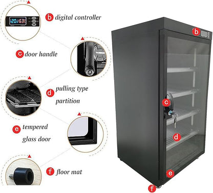 Automatic Digital Camera Dehumidify Storage 100L Dry Cabinet Box Storage 5 - Image 6