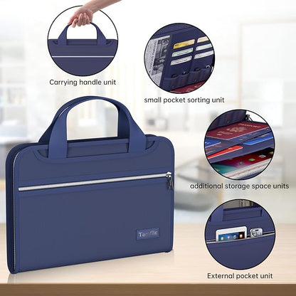 Tamfile Fireproof Accordion File Organizer - Image 4