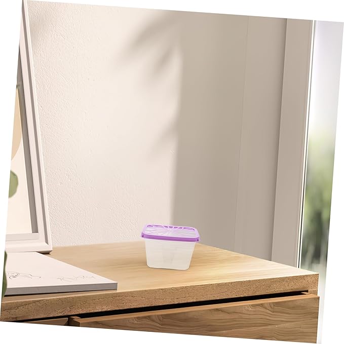 Unomor 4pcs Empty Moisture Absorber Holder Boxes Reusable Plastic Case - Image 4