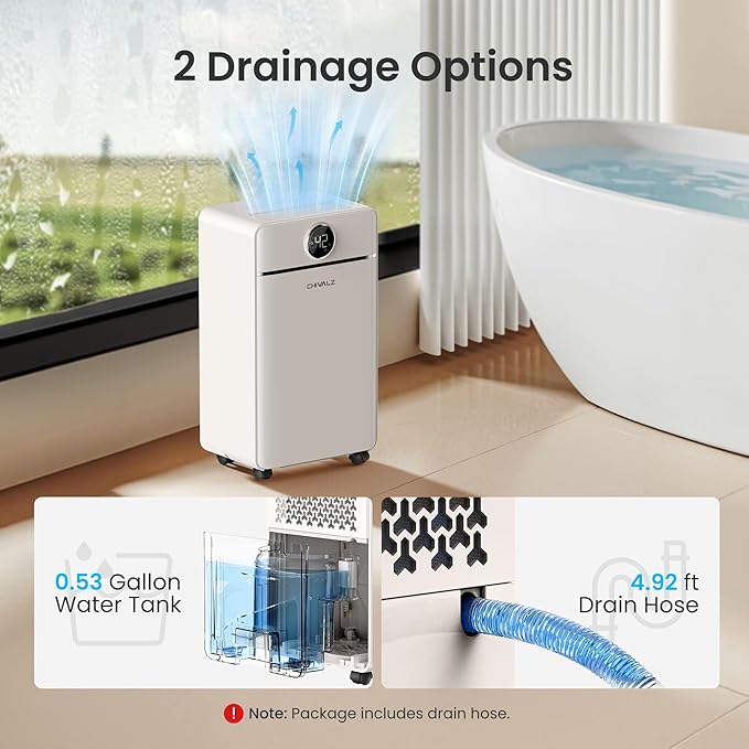 CHIVALZ 1500 Sq.Ft Dehumidifier - Image 5