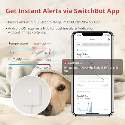 SwitchBot WiFi Hygrometer Thermometer - Image 4