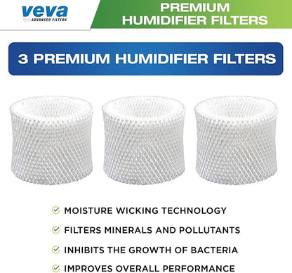 VEVA 3-Pack Premium Humidifier Filters - Image 2