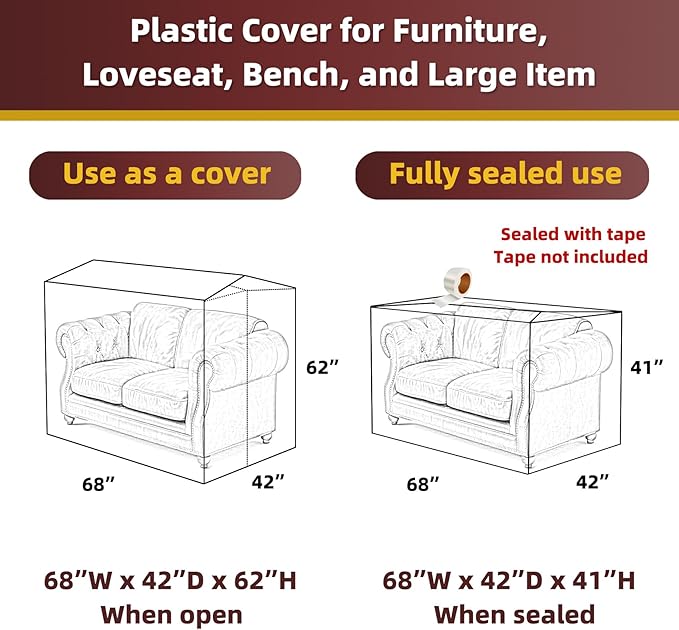 Yotelab Plastic Furniture Cover - Image 2
