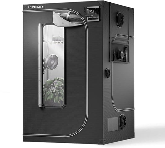 AC Infinity CLOUDLAB 866, Advance Grow Tent 5x5, Thickest 1" Poles, 2000D Mylar by ACInfinity