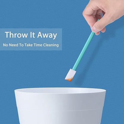 40pcs Crevice Cleaning Brush Tool, Disposable Toilet Brush - Image 5