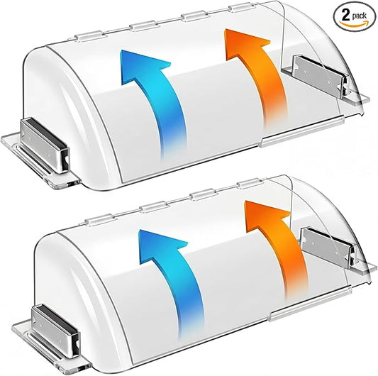 2 Pack Adjustable Air Vent Deflector by SOUL+LINK