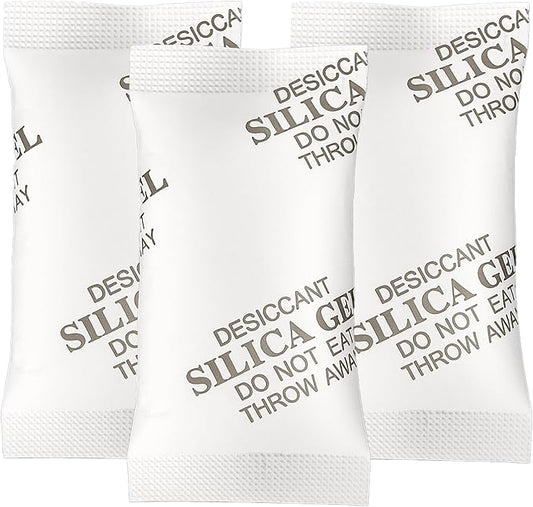 MakMeFre 5Gram Food Grade Moisture Absorbers Silica Gel Packs Desiccant by MakMeFreDirect