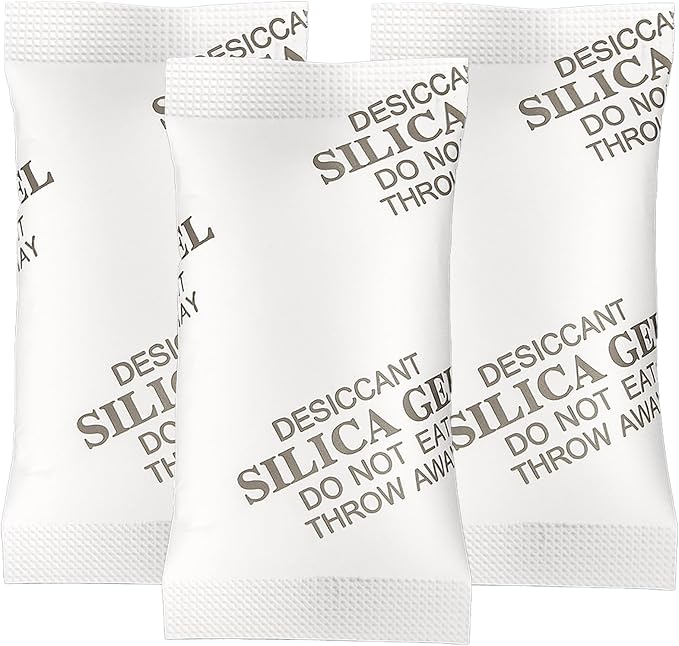 MakMeFre 2Gram Food Grade Moisture Absorbers Silica Gel Packs Desiccant by MakMeFreDirect