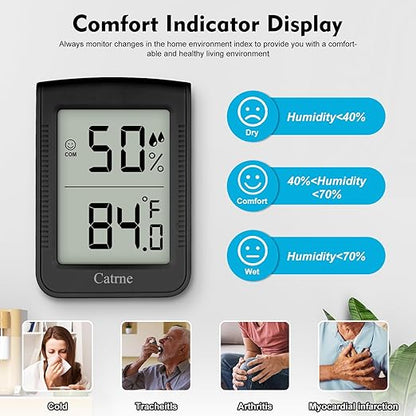 Digital Hygrometer Indoor Thermometer Humidity Meter Room Thermometer - Image 3