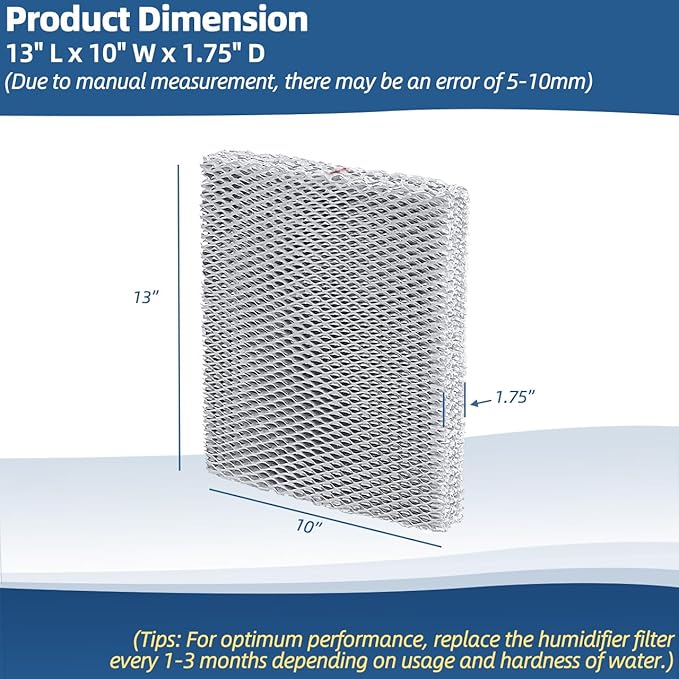 35 Humidifier Filter Pad Water Panel Replacement Compatible - Image 2
