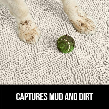 GORILLA GRIP SOAKSTOPPER Dog Door Mat, Machine Washable Rug Absorbent Doormat - Image 3