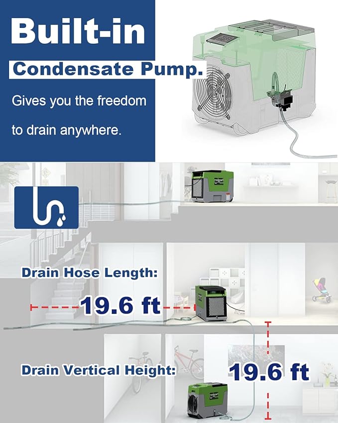 ALORAIR 180 PPD LGR Commercial Dehumidifier - Image 4